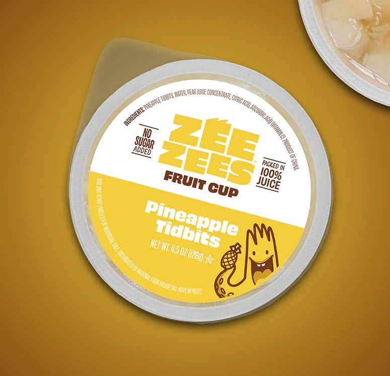 Fruit Cups - Diced Pineapple